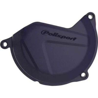 Polisport clutch Cover Husqvarna FE250 FC250 FE350 FC350 2017 2018 2019  blue - Image 1 of 2