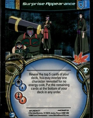 Surprise Appearance MON23 Foil Trading Card Game Bleach TCG Portal 1st Ed NM - Image 1 of 2
