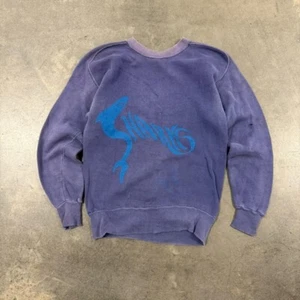 Vintage 60s Brent Sharks Jets West Side Story Freedom Sleeve Two Tone Sweatshirt - Picture 1 of 8