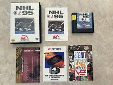 NHL 95 - Sega Genesis - Complete w/Case & Manual