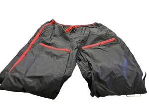 Vintage Spalding Athletic Nylon Jogger Pants Windbreaker Preowned 2X Plus Red - Picture 1 of 9