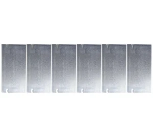 Weather Guard Model 300 Gray Steel Dividers Package of 6, 4-3/4” Tall - Picture 1 of 4