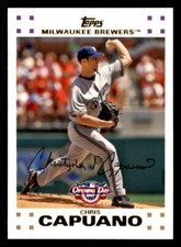 2007 Topps Opening Day  #136 Chris Capuano Milwaukee Brewers