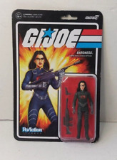 2022 Super7 ReAction GI JOE BARONESS Grey 3.75" Action Figure Wave 3 -Brand New!