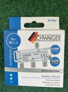 Verteiler 3-Fach Sat TV Kabel  - Bild 1 von 2