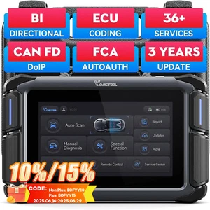 2025 VD70 OBD2 Scanner Diagnostic Tool Full System Bidirectional Key Programming - Picture 1 of 14