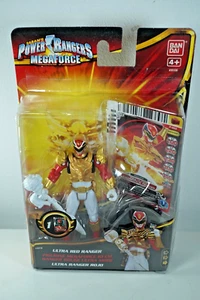 Bandai Power Rangers Megaforce Ultra Red Ranger 4" Action Figure & Card MOC - Picture 1 of 8