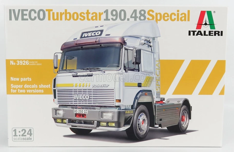 Iveco TurboStar 190.48 Special Camion Truck 1 24 Plastic Model Kit Italeri