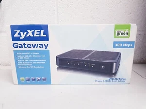 NEW ZyXEL Gateway Wireless N ADSL2+ Router 300mbs – AMG1302 Series - Picture 1 of 3