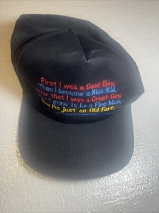 Vintage KC Hat Snapback Old Man Parody Hood Boy - Picture 1 of 10