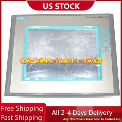 New Siemens 6AV6647-0AC11-3AX0 SIMATIC HMI KTP600 6" Panel 6AV6 647-0AC11-3AX0 - Image 1 of 4
