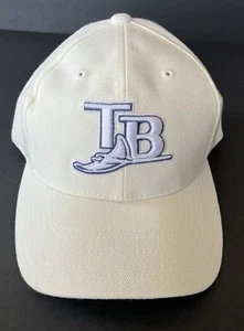 De colección Tampa Bay Devil Rays MLB American Needle Sombrero Gorra Blanca Nuevas Etiquetas Hombres Raro - Imagen 1 de 16