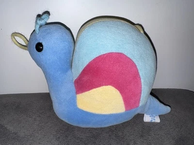 Sterntaler -  Stofftier Schnecke bunt ca. 16 cm. - Bild 1 von 4