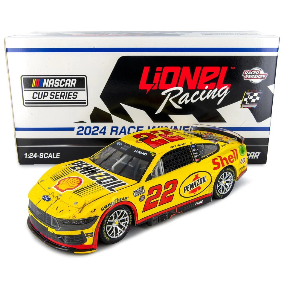 Coche diecast Joey Logano Nashville Race Win 1:24 estándar 2024 Foto 1 de 2