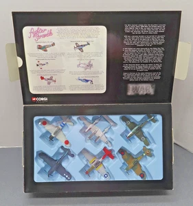 Corgi Fighter Scramble WWII Die-Cast 6 Piece Plane Set in Box - Picture 1 of 7