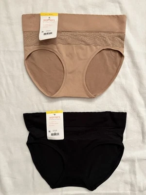 NEW Warners Panty No Pinch No Problems Hipster Panties 2 Pair Women’s Medium 6 - Image 1 of 4