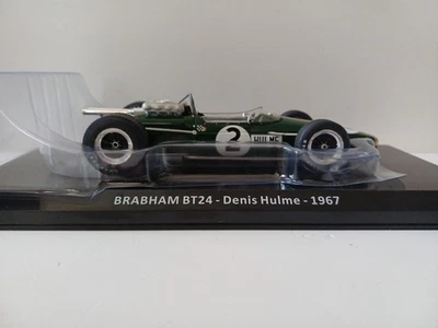 026 Perfect 1/24 F1 Brabham BT24 Denis Hulme 1967 Centauria Atlas Panini Salvat  - Immagine 1 di 4