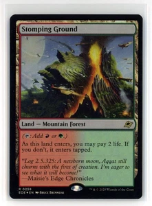 MtG EoE Stomping Ground #258 Foil - Picture 1 of 2