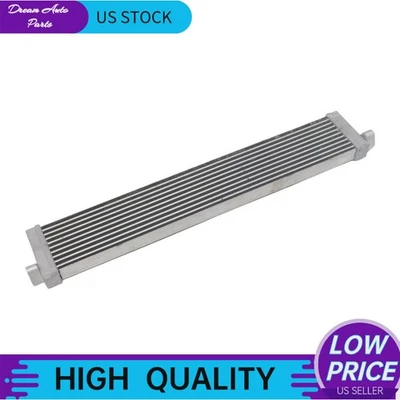 New Aluminum Oil Cooler Fit For Mercedes Benz C Class A205 W205 S205 C63 AMG US - Image 1 of 4
