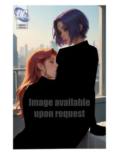Raven and Starfire Comic-Cover nach Maß - Bild 1 von 2