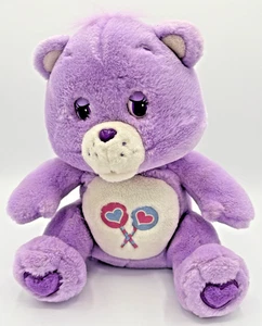 Care Bears Share A Story Purple Plush 2004 with Goldilocks and 3 Bears Cartridge - Picture 1 of 10