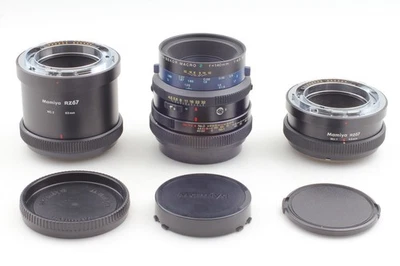 [MINT] Mamiya Z 140mm f/4.5 W Lens Extension Tube 1 2 For RZ67 Pro II From JAPAN - Image 1 of 4