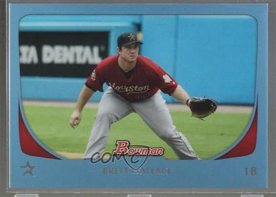 2011 Bowman Blue /500 Brett Wallace #154 - Image 1 of 2