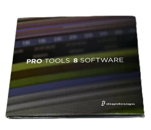 Avid Pro Tools 8 Official  DVD Wallet for Win7 & 10, Mac 10.5.8.,10.6.8 & 10.8.5 - Picture 1 of 4