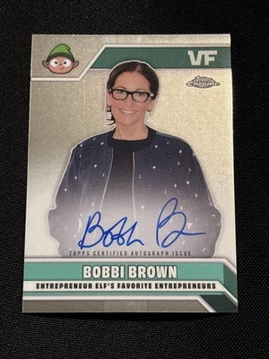 2025 Topps Chrome VeeFriends Bobbi Brown Entrepreneur Elf Favorite Auto #EEA-BB Foto 1 de 2