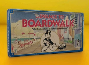 Vintage 1985 Advance To Boardwalk Brettspiel Parker Brothers Monopoly gebraucht - Bild 1 von 24