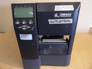 Zebra ZM400 Thermal Barcode Label Printer 300dpi LAN USB - 373,984 INCH / NO PH - Photo 1/9