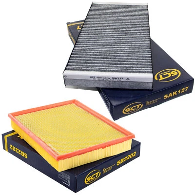 Filter Set Inspektion SCT Luftfilter + Innenraumfilter für Fiat Opel Vectra C CC