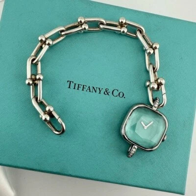 Tiffany & Co. HardWear Watch in Sterling Silver and Steel with Diamonds - Image 1 of 4