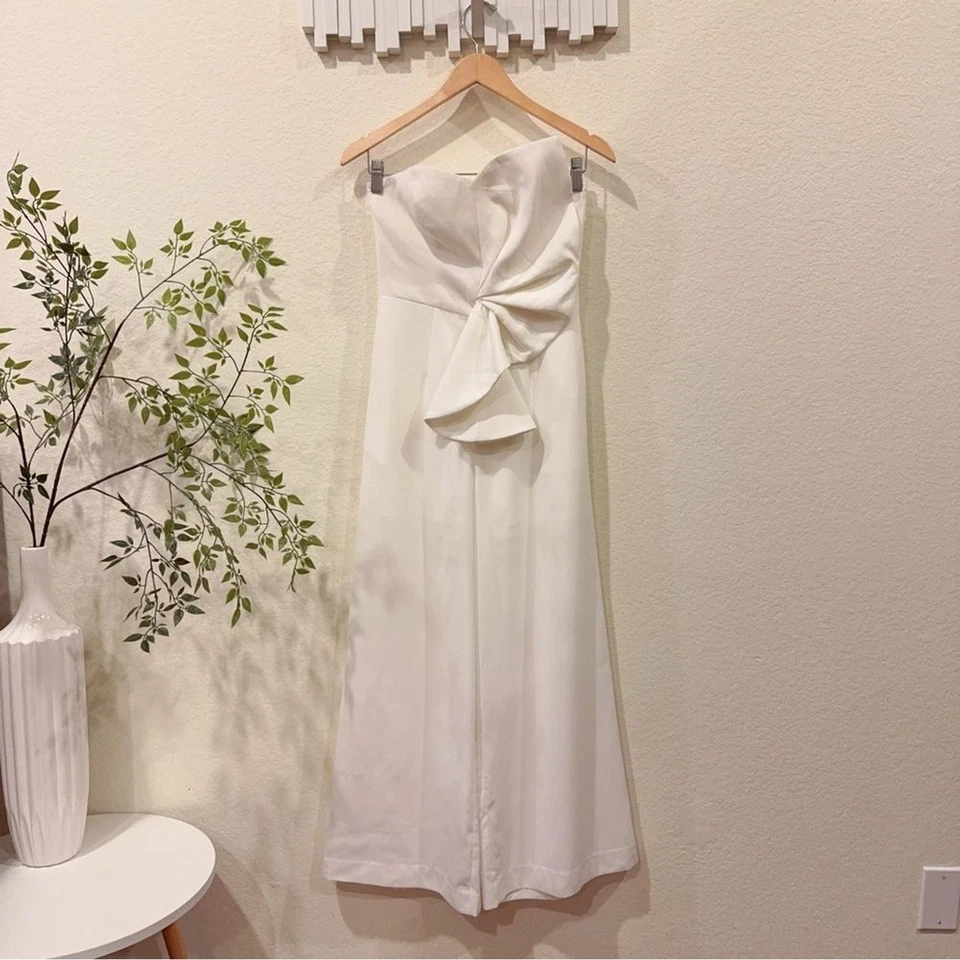 Mono Keepsake the Label Love Blanco Claro Pierna Sin Mangas Marfil Nuevo con Etiquetas Talla Pequeña Foto 1 de 4