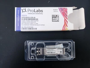 SFPD3819-120-JA 1000Base-DWDM SFP Transceiver 100GHz 120KM 1538.19nm LC, DOM - Picture 1 of 2