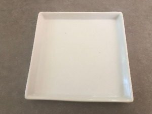 White Porcelain Unbranded Restaurant Ware - 6-1/8" SQUARE SERVING / BREAD PLATES