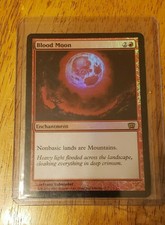 Blood Moon 8th Edition Foil MTG LP/NM