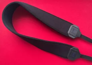 GENUINE! DORR Neoprene Neck /Shoulder Camera Strap Black, Made in Germany - Picture 1 of 9