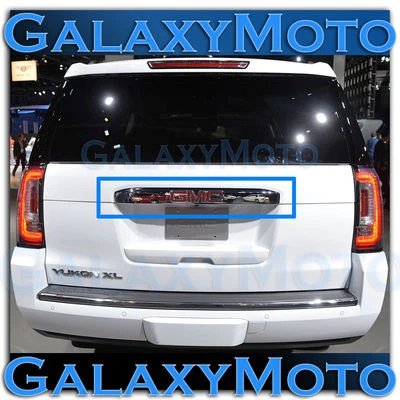 Cubierta de manija de puerta trasera superior cromada para GMC Yukon 15-20 + XL Foto 1 de 3