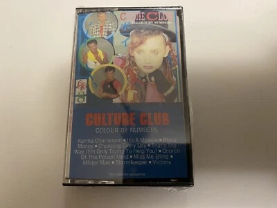 Culture Club Colour By Numbers sealed cassette tape  - Image 1 of 3
