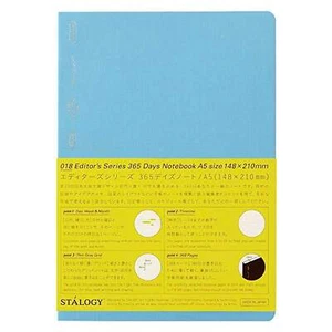 Stalogy Editor's Series 365Days Notebook | A5 Blue - Picture 1 of 9