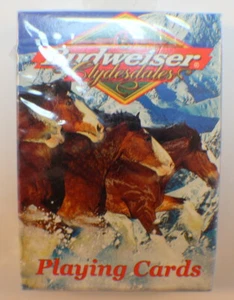 Paquete sellado de cartas Budweiser Beer Clidesdales - Imagen 1 de 2