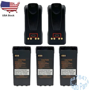 5x NNTN7335 Batteria agli ioni di litio ricarica USB 2600mAh per radio XTS2500 XTS1500 PR1500 - Foto 1 di 5