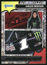 2022 Donruss Action Packed #1 Hailie Deegan