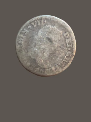 1815 Mexico 1 Real Silver Coin - Fair - Image 1 of 2