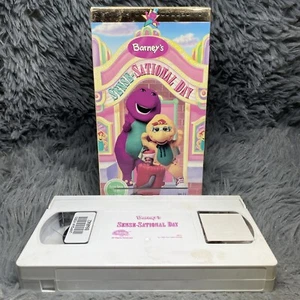 Barney & Friends Sense-Sational Day VHS 1996 Video Tape PBS Classic Collection - Picture 1 of 8