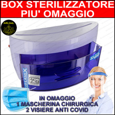 STERILIZZATORE UV AI RAGGI ULTRAVIOLETTI OZONO ,PETTINE,ESTETICA,