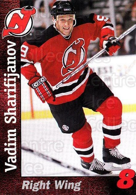 1998-99 New Jersey Devils Team Issue #26 Vadim Sharifijanov - Image 1 of 1