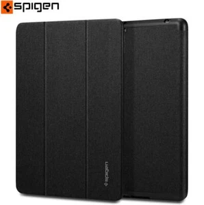 Hülle für iPad 9/8/7 gen. 10.2 2021/2020/2019 Spigen Case Cover Futeral Schwarz - Afbeelding 1 van 12