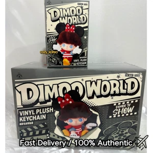 Dimoo World X Disney Series Vinyl Plush Blind box Keychain 100%Authentic POPMART - Picture 1 of 10